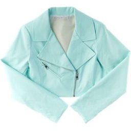 E.L.S.Y. Giubbino cropped AZZURRO S