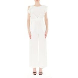 RINASCIMENTO Tuta con volants BIANCO M