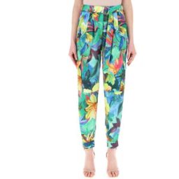 LIU JO Pantalone in raso MULTICOLOR 38