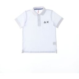 SUN68 Polo in cotone BIANCO 6A