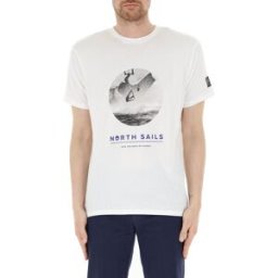 North Sails T-shirt con stampa BIANCO L