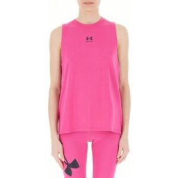 Under Armour Canotta misto cotone ROSA XS