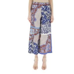 WEEKEND MAX MARA Pantalone in cotone BLU 42