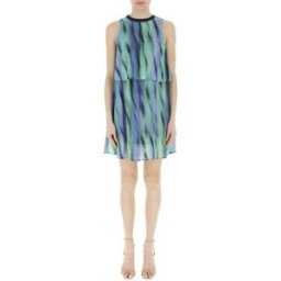 Armani Exchange Abito in viscosa BLU 2