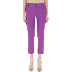 EMME MARELLA Pantalone a sigaretta VIOLA 50