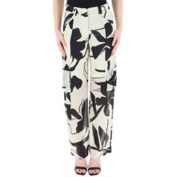 LIU JO Pantalone in seta NERO 38