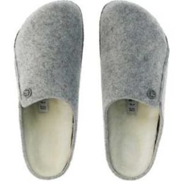Birkenstock Pantofole in lana GRIGIO 36