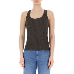 LIU JO Canotta misto viscosa LIU JEANS VERDE S