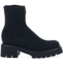 PEDRO GARCÌA Stivaletti in tessuto NERO 41