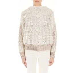 LIU JO Maglione lavorato BEIGE S