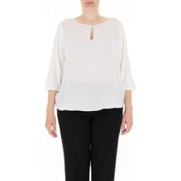 PERSONA by MARINA RINALDI Blusa in viscosa BIANCO S