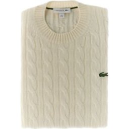 Lacoste Maglione a trecce AVORIO 7