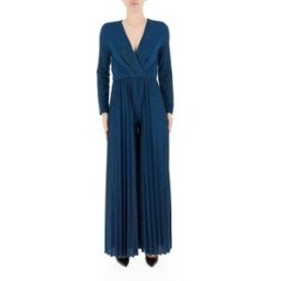 RINASCIMENTO Jumpsuit con drappeggio PAVONE L