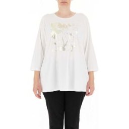 PERSONA by MARINA RINALDI T-shirt con stampa BIANCO S