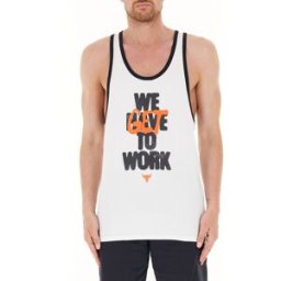 Under Armour Canotta sportiva BIANCO LG