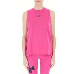 Under Armour Canotta misto cotone ROSA SM