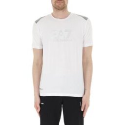 EA7 EMPORIO ARMANI T-shirt con logo BIANCO XL