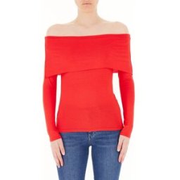 Dixie Maglia scollo Bardot ROSSO S