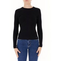 Guess Maglia a costine NERO M