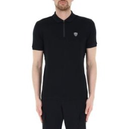 EA7 EMPORIO ARMANI Polo con zip NERO M