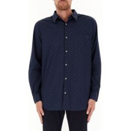 Guess Camicia maniche lunghe BLU M