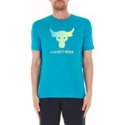 Under Armour T-shirt con logo AZZURRO LG