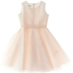 E.L.S.Y. Abito in organza ROSA 44