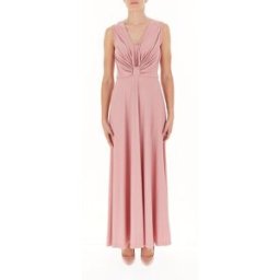 RINASCIMENTO Abito lungo glitterato ROSA M