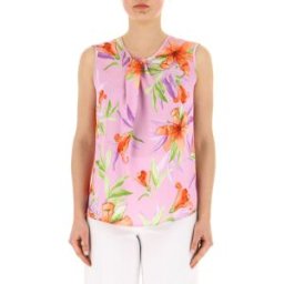 SOGOLD Blusa smanicata VIOLA S