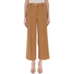 LIU JO Pantalone misto viscosa MARRONE 46