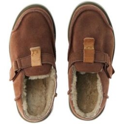 Satorisan Pantofole pelle scamosciata MARRONE 38