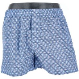 Hanro Boxer in cotone AZZURRO S