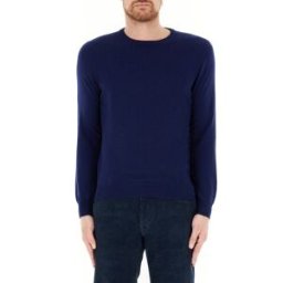 MALO Maglione in cashmere BLU NAVY 54