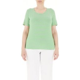 PERSONA by MARINA RINALDI T-shirt in viscosa VERDE S