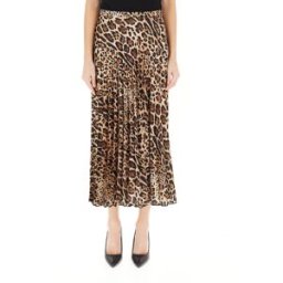 RINASCIMENTO Gonna a pieghe MARRONE S