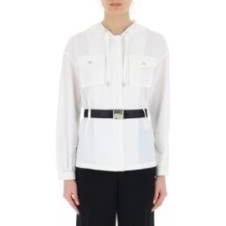 LIU JO Giacca con cappuccio SPORT BIANCO M