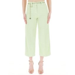 LIU JO Pantalone in cotone VERDE 29