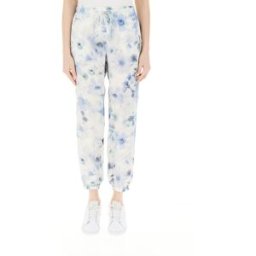 DEHA Pantalone in raso AZZURRO M