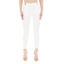 LIU JO Pantalone in cotone LIU JEANS BIANCO 31