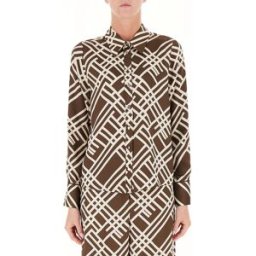 LIU JO Camicia maniche lunghe MARRONE 40