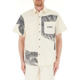 IUTER Camicia maniche corte BEIGE S