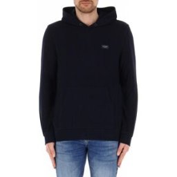 Guess Felpa tessuto stretch BLU M