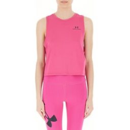 Under Armour Canotta tessuto tecnico ROSA SM