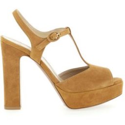 RELAC Sandali in pelle MARRONE 36