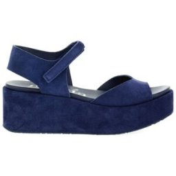 PEDRO GARCÌA Sandali pelle scamosciata BLU 40