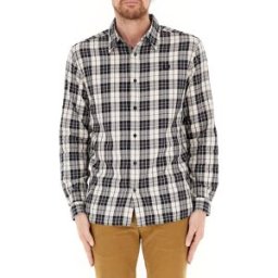 Fred Perry Camicia a quadri NERO L