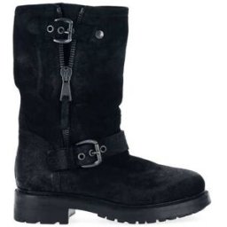 Strategia By Elena Iachi Stivaletti in pelle NERO 35