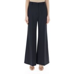 WEEKEND MAX MARA Pantalone in lana BLU 48