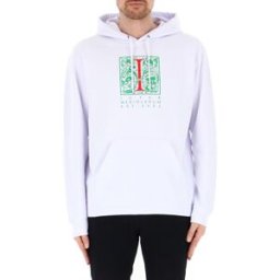 IUTER Felpa con stampa BIANCO L