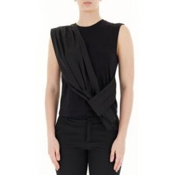 LIU JO T-shirt con inserto NERO S